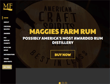 Tablet Screenshot of maggiesfarmrum.com